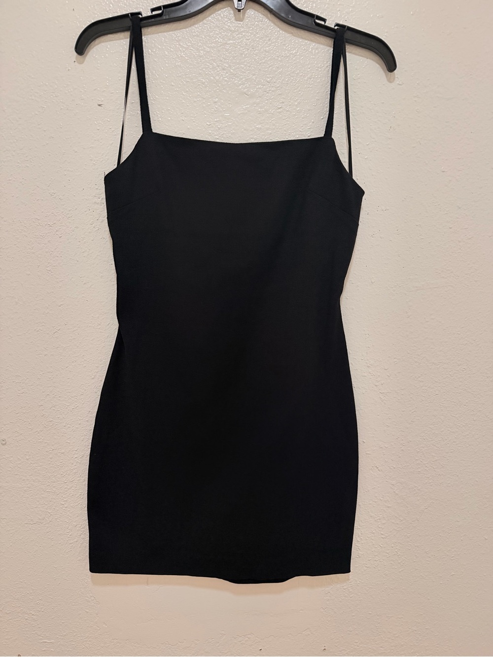 Zara Black Bodycon Mini Dress Size: S